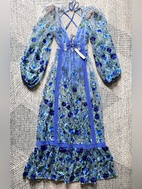 for love and lemons rosalyn maxi dress blue | Dresses | For Love And Lemons Pink Floral Medium Ladies dresses Size:4.5 PromotionName: Fall Essentials Event Strapless mini dress with the Rosalyn mixed floral